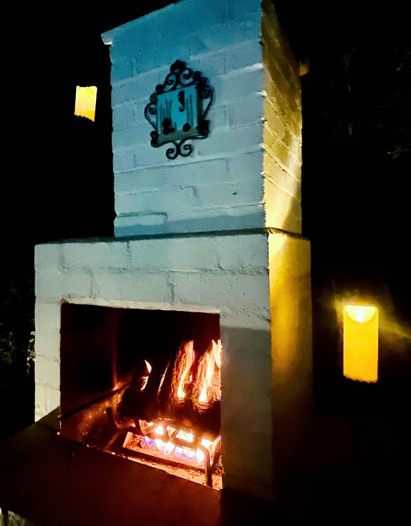 Outdoor fireplace Outdoor fireplace